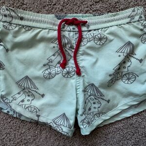 Nadadelazos Mint Green Swim Shorts